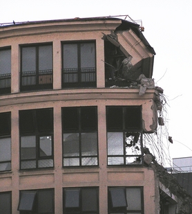 earthquake_foto_cropped ASU researchers are working on techniques that would help reduce the collapse of structures during earthquakes by fortifying the soil beneath them. (Photo from stock.xchng)