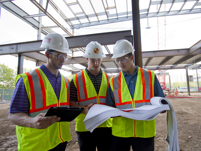 SSEBE construction students