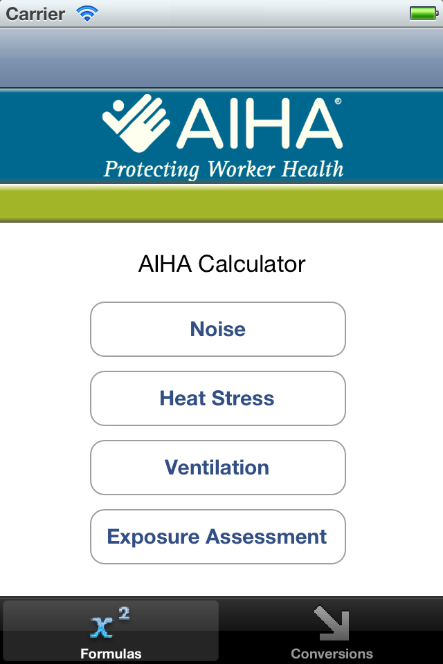 Industrial hygiene mobile app