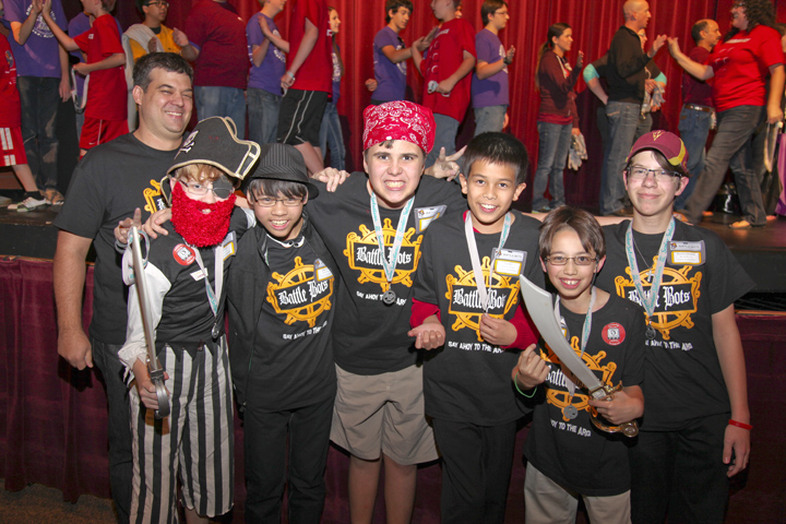 Battle Bots AZ FLL team