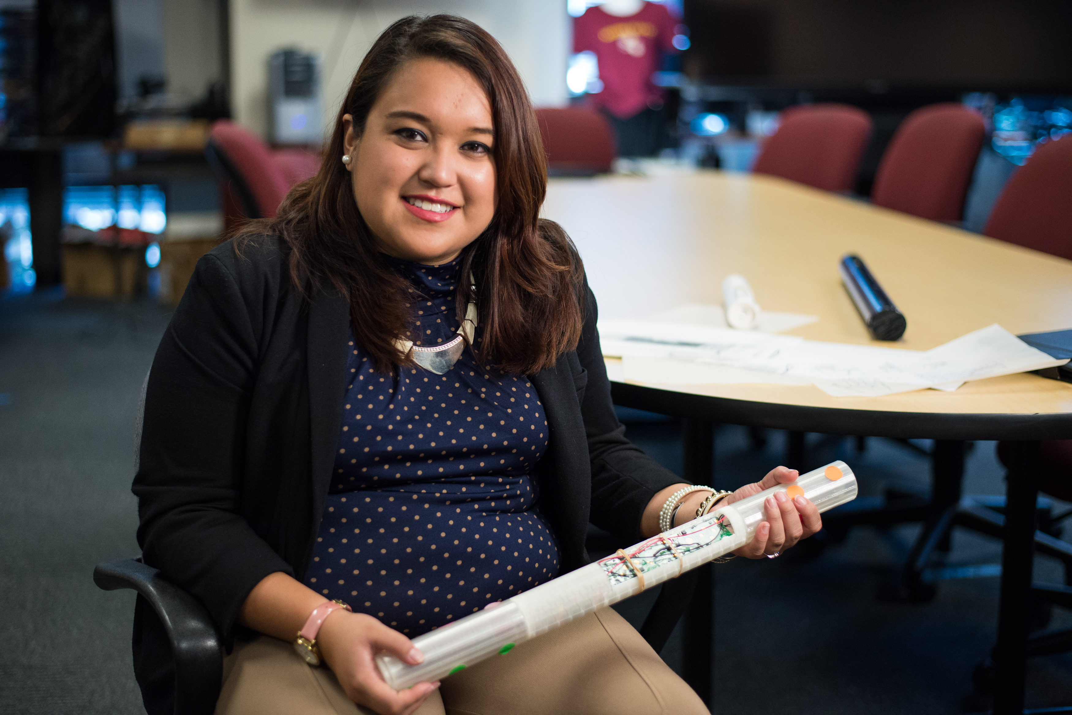 Pamela Robles-Franco, a civil engineering student at the National Autonomous University of Mexico