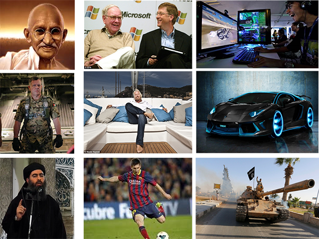 Images of heroes are persuasive