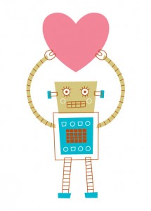 Robot with heart