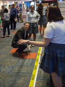 Andrea_Muniz_Martinez (right) and Karla Alvarado-Lopez_from_Xavier_College_Preparatory