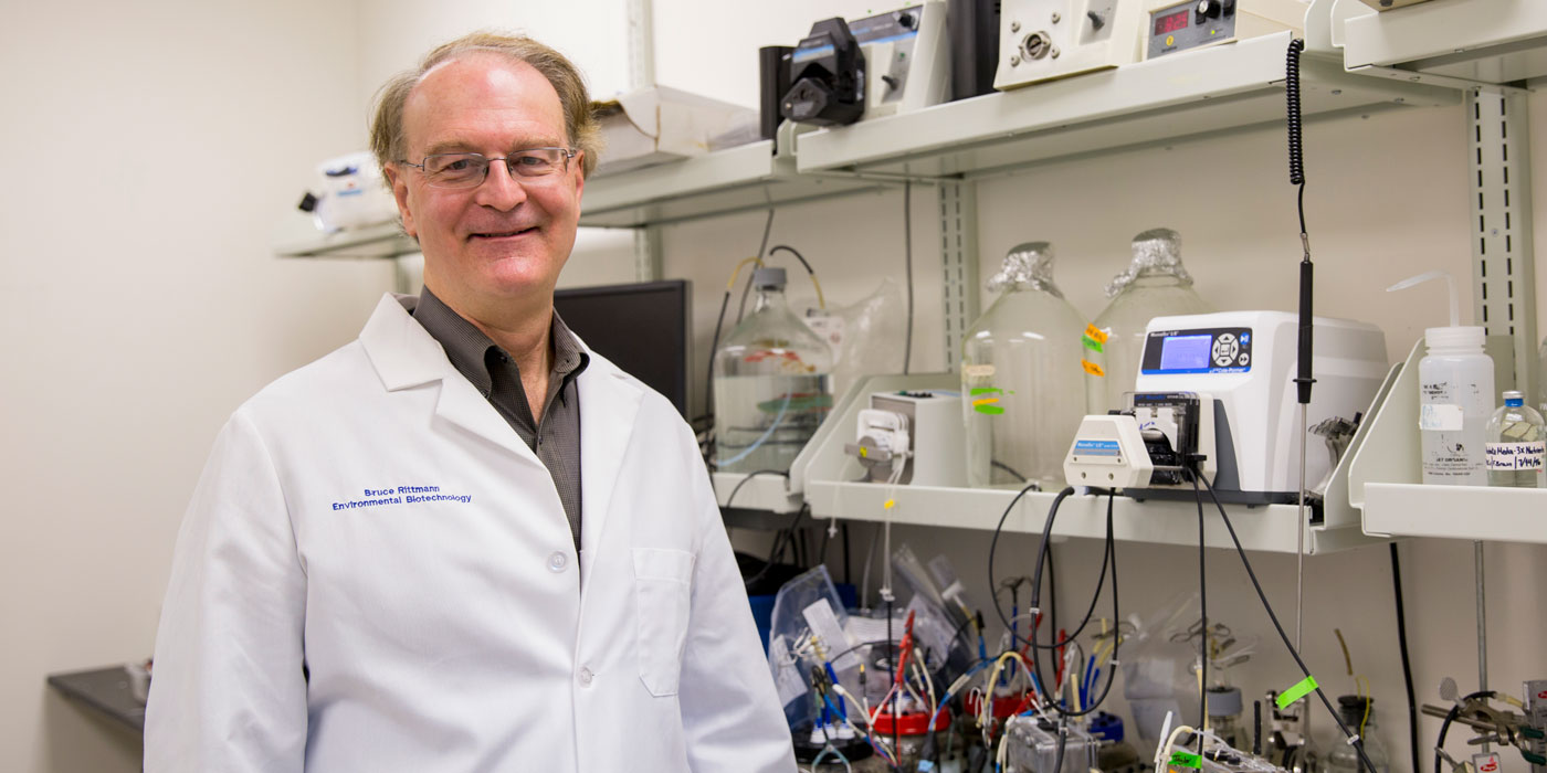 Bruce Rittmann. Photographer: Jessica Hochreiter/ASU