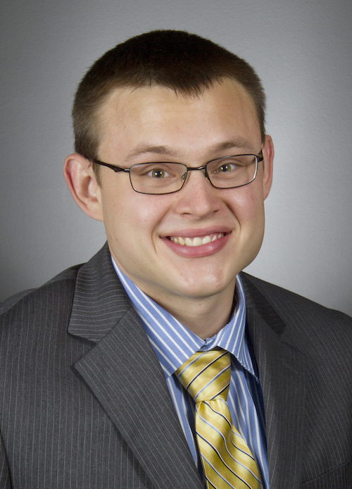 Portrait of Tyler Stannard. Caption: Tyler Stannard, who was awarded a National Science Foundation Graduate Research Fellowship to support his doctoral studies, now works for a developer of technologies used in semiconductor and nanoelectronics industries.