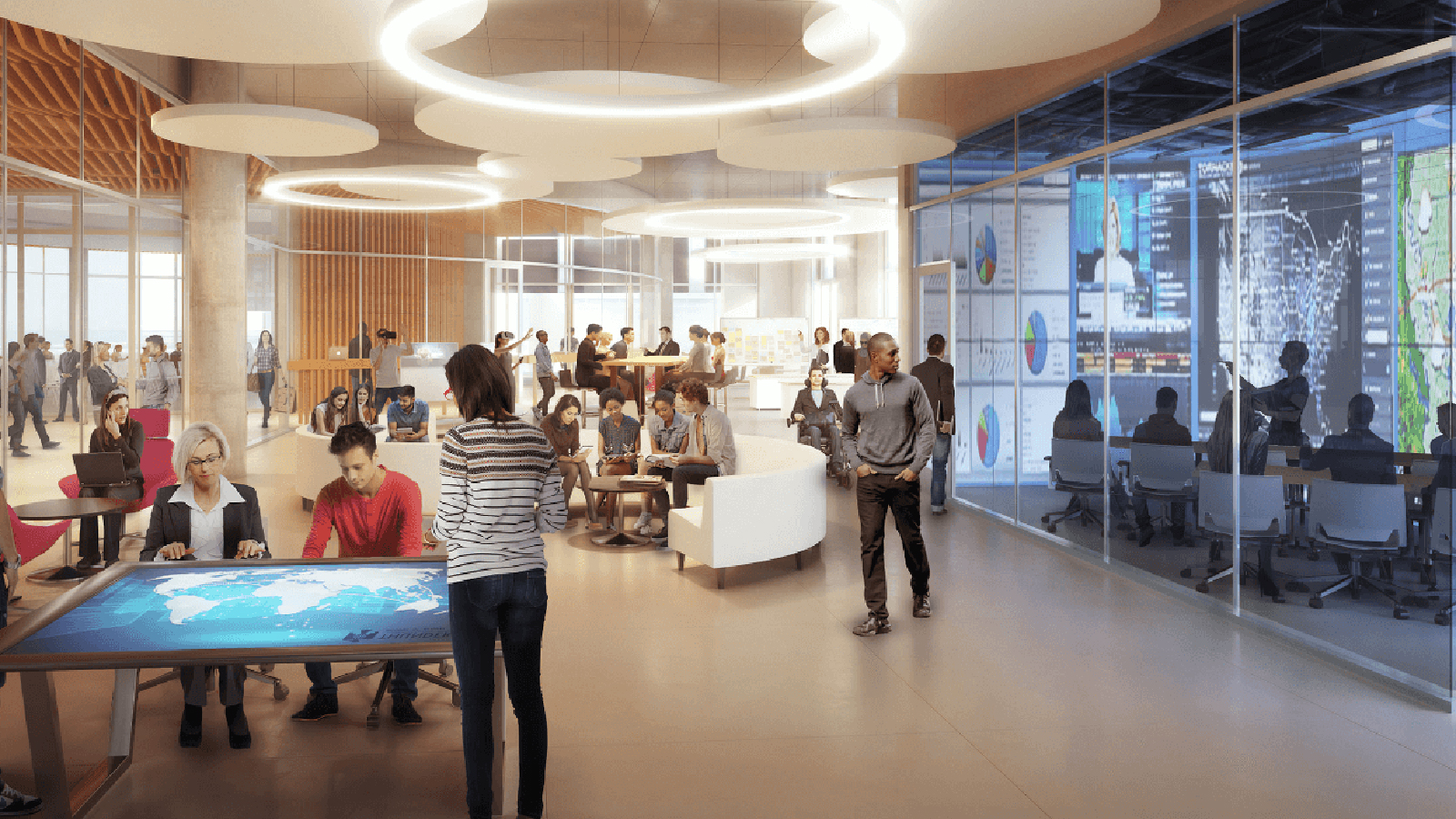 rendering of new Thunderbird school facility