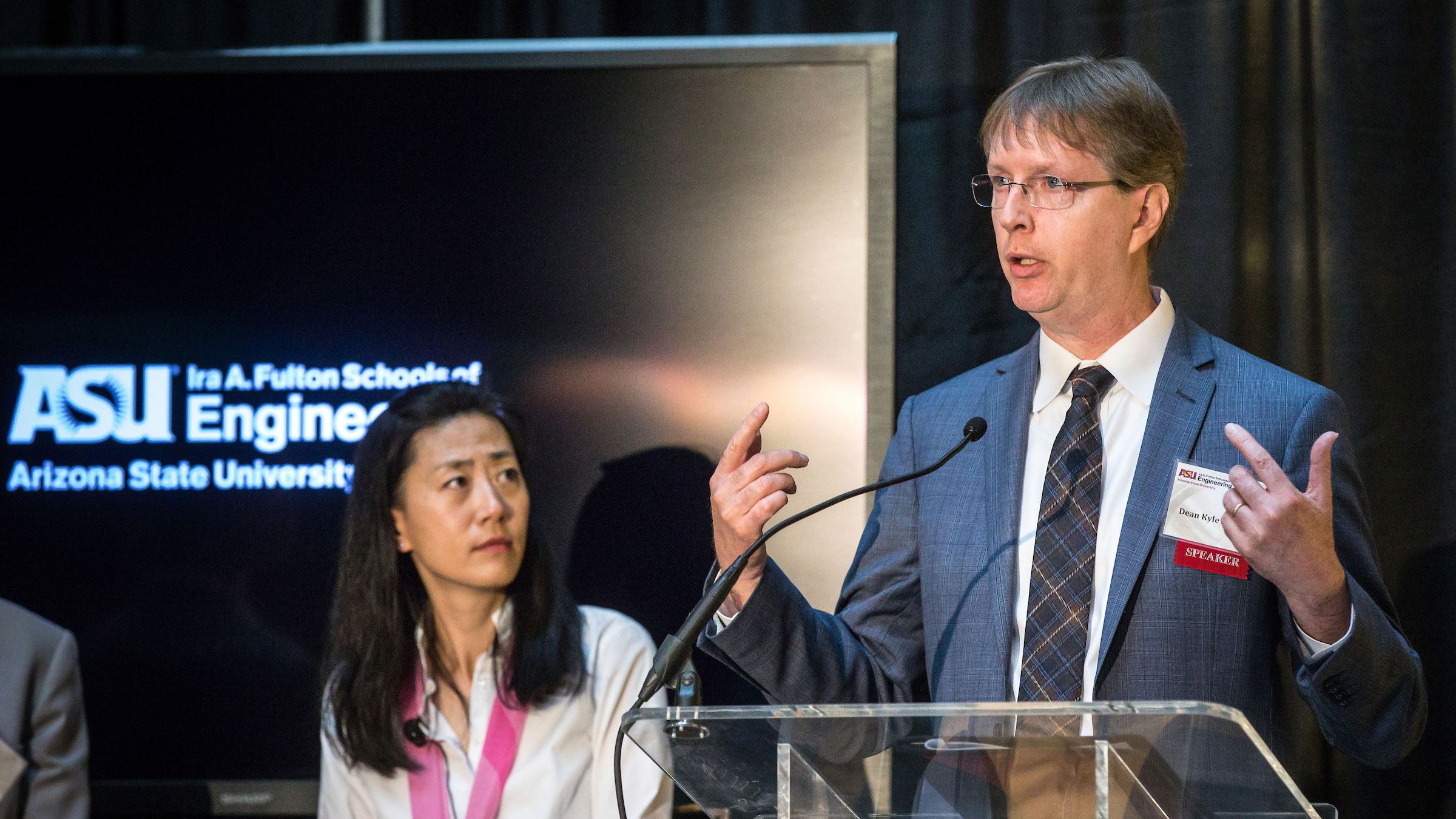 Dean Kyle Squires speaking