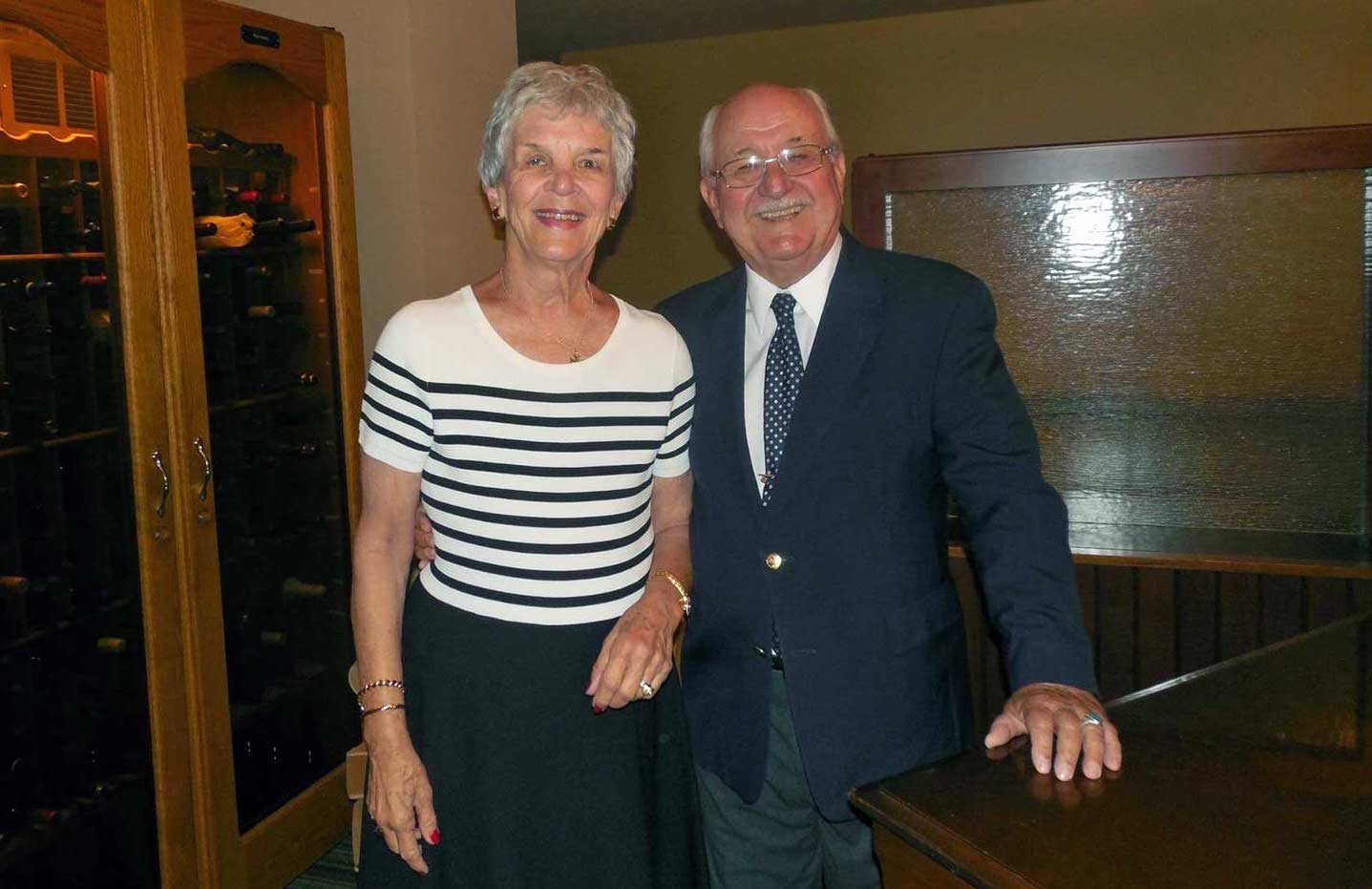 Géza Kmetty and his wife