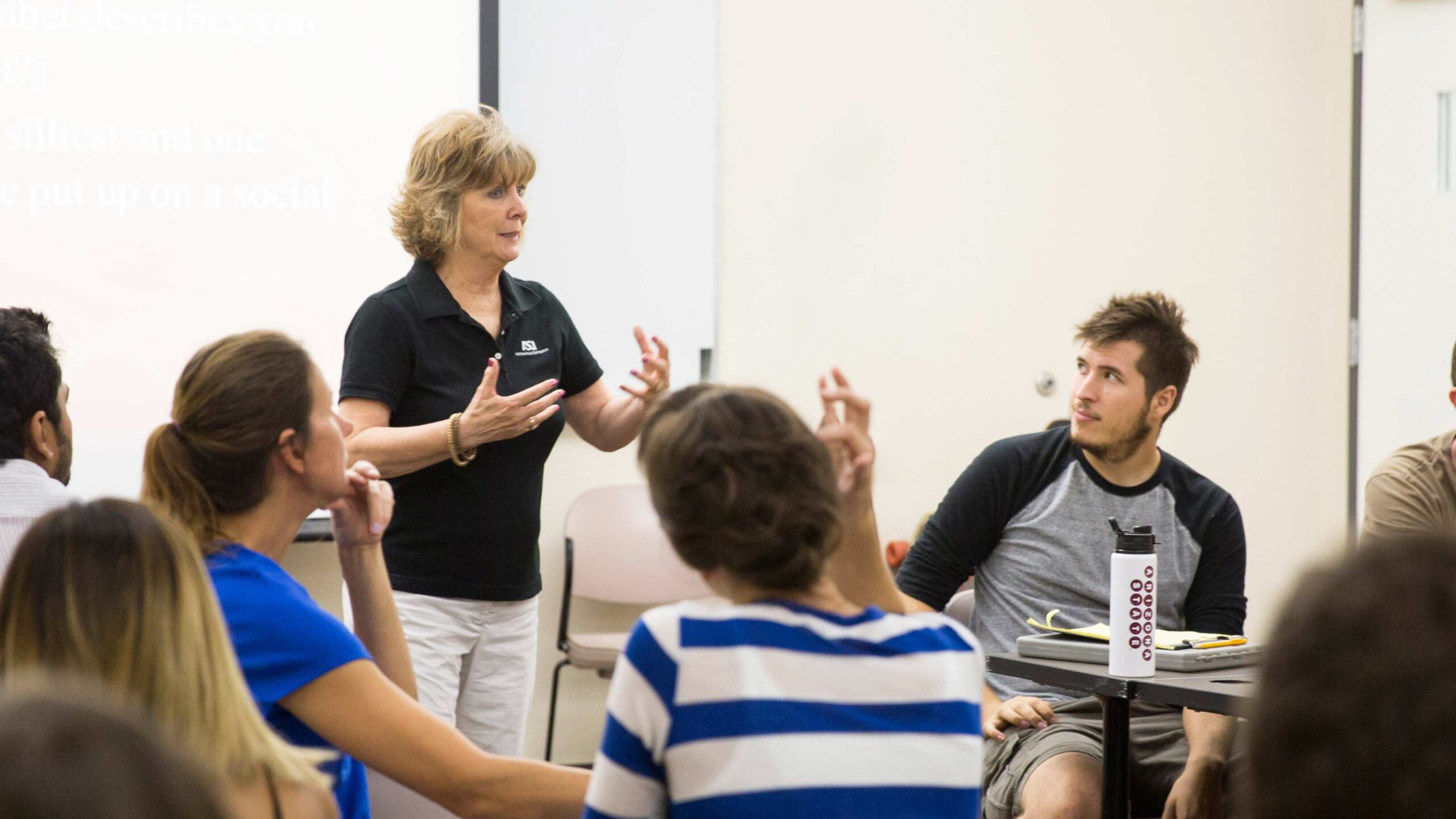 Carolyn Hirata teaching