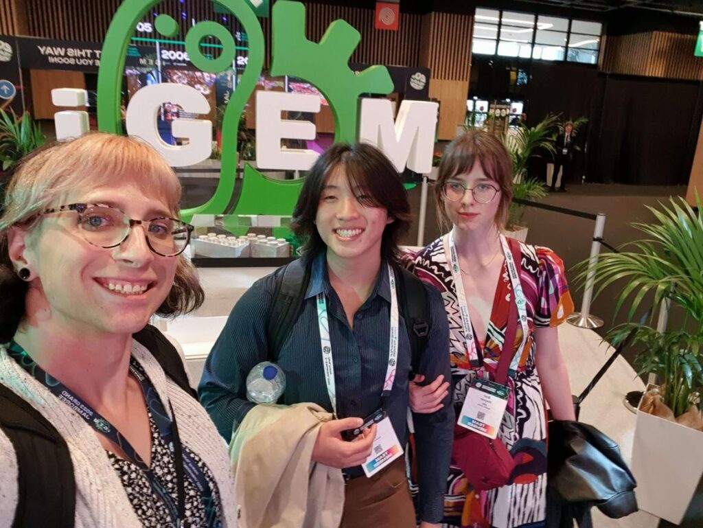 students at iGEM Jamboree