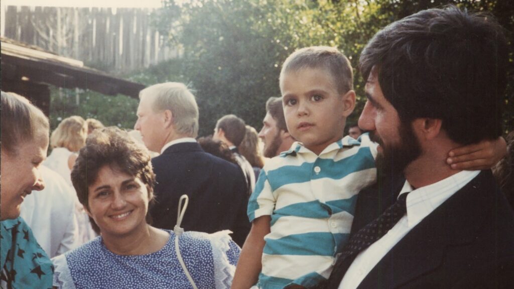 David Pheanis attends the wedding of former student Tom Berk